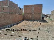 TERRENO EN VENTA 160 m2 CIUDAD DEL CHOFER Chiclayo