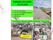 TERRENO EN VENTA A 10 MINUTOS DE UVM TOLUCA