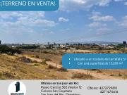 TERRENO EN VENTA A UN COSTADO DE CARRETERA 57 CON 20,000 M²