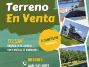 TERRENO EN VENTA AL NORTE, EN RESIDENCIAL