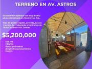 TERRENO EN VENTA AV. ASTROS, CD. SOLIDARIDAD