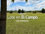 TERRENO EN VENTA, BARRIO CERRADO EL CAMPO, LOS CARDALES
