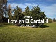TERRENO EN VENTA, BARRIO CERRADO EL CARDAL II, LOS CARDALES