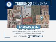 TERRENO EN VENTA CON EXCELENTE UBICACIÓN