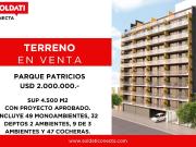Terreno en Venta con Proyecto Aprobado y Vencido – 4500...