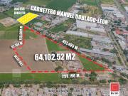 Terreno en venta de 64,102.52 m?