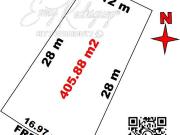 TERRENO EN VENTA, EL MOLINO RESIDENCIAL, 405m2, FRENTE...