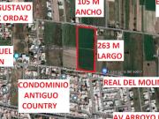 TERRENO EN VENTA EN AGUASCALIENTES CON 2 FRENTES IDEAL...