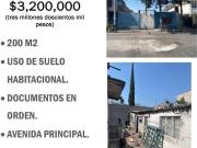 TERRENO EN VENTA EN AV PRINCIPAL