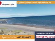 TERRENO EN VENTA EN CAJON DE REYES, LA PAZ, BAJA...