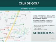 Terreno en Venta en Club de Golf en Pachuca, Hidalgo