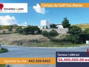 TERRENO EN VENTA EN CLUB Y DENTRO DEL CAMPO DE GOLF TRES...