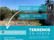 Terreno en venta en Emiliano Zapata, Temixco, Morelos