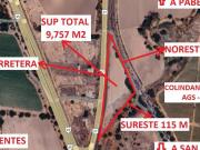 TERRENO EN VENTA EN ENTRONQUE A PABELLON Y LA 45 NORTE...