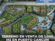 terreno en venta en plaza Zen Garden Puerto Cancún