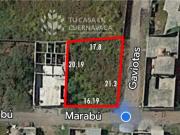 Terreno en venta en Unidad Deportiva, Cuernavaca, Morelos