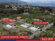 Terreno en Venta en Venta en Huachi Grande, Ambato