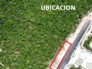 Terreno en Venta, frente de Residencial Losantos, Cancún
