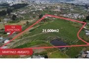 TERRENO EN VENTA MARTINEZ, AMBATO ECUADOR