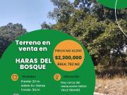 TERRENO EN VENTA MUY CERCA DEL RESTAURANTE HARAS DEL...