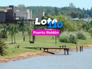Terreno en venta Puerto Roldan Lote al lago