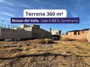 Terreno en venta, Rincón del Valle, Centenario