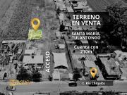 TERRENO EN VENTA RIO CHIQUITO TULANTONGO