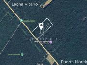 TERRENO EN VENTA, RUTA DE LOS CENOTES, LEONA VICARIO,...