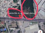 terreno en venta sobre miguel aleman