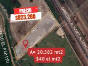 Terreno en venta, Vía al Pan Yaguachi