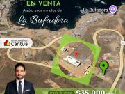 Terreno en venta | Vista al mar | Ejido Esteban Cantú,...