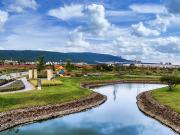 Terreno frente al área verde en La Espiga Querétaro