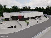 Terreno industrial com uma rea de 886m2, em So Romo de...