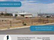 TERRENO INDUSTRIAL EN VENTA DE 5000 M2 EN SAN JUAN DEL RIO