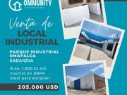TERRENO INDUSTRIAL EN VENTA PARQUE INDUSTRIAL UMPALCA...