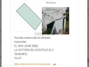 Terreno, La Victoria de Acentejo