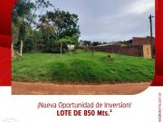 Terreno / Lote en venta de 850m2 ubicado en Otros Barrios