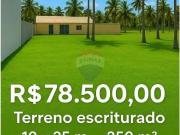 Terreno / Lote para Venda em Aracaju/SE Mosqueiro
