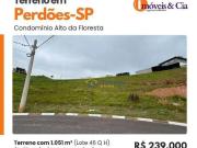Terreno / Lote para Venda em Bom Jesus dos Perdões/SP...