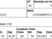 Terreno / Lote para Venda em Teresópolis/RJ Santa Rita