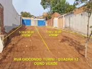Terreno para venda em Jardim Ouro Verde de 165.00m²