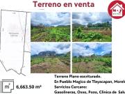 Terreno plano en venta, con vista a la monta?a, en...