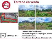 Terreno plano en venta, con vista a la monta?a, en...