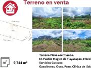 Terreno plano en venta, con vista a la monta?a, en...