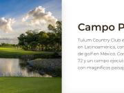 Terreno Residencial en Bahia Principe Tulum Country Club