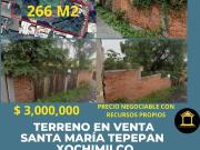 TERRENO TEPEPAN EN VENTA