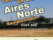 Terreno Venta en Samborondón en Urb. Aires Norte Terreno...