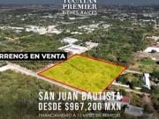 TERRENOS EN VENTA DESDE 500 M2 EN ZONA DE CRECIMIENTO