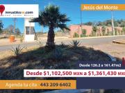 TERRENOS EN VENTA FRACC. CERRADO EN JESUS DEL MONTE, MORELIA