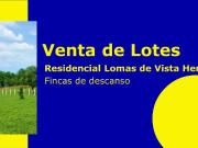 TERRENOS EN VENTA RESIDENCIAL LOMAS DE VISTA HERMOSA KM...
